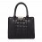 New Simple Plaid Geometric Figure PU Leather Handbag
