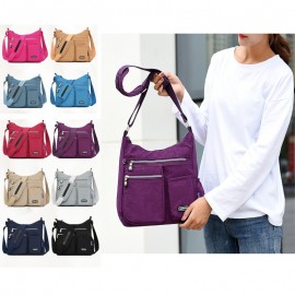 Women Nylon Waterproof Large-Capacity Multi-Funtional Travel Handbag