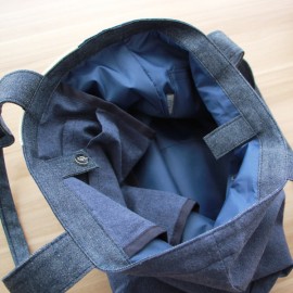 Women Casual Cat Pattern Handbag Tote Bag