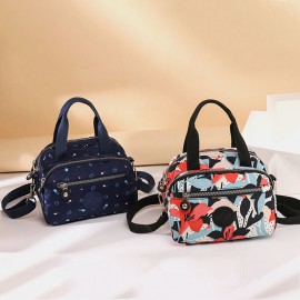 Women Nylon Waterproof Casual Handbag Crossbody Bag