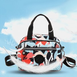 Women Nylon Waterproof Casual Handbag Crossbody Bag