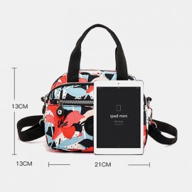 Women Nylon Waterproof Casual Handbag Crossbody Bag