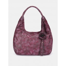 Brenice National Style Vintage Floral Crossbody Bag Handbag For Women