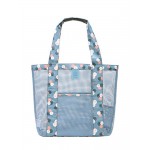 Honana HN-TB25 Travel Mesh Organizer Bag Large Beach Toiletry Storage Tote Bag