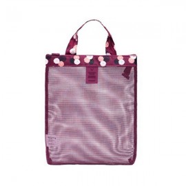 Honana HN-TB25 Travel Mesh Organizer Bag Large Beach Toiletry Storage Tote Bag