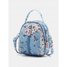 Women Nylon Waterproof Print Casual Shoulder Bag Handbag