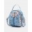Women Nylon Waterproof Print Casual Shoulder Bag Handbag