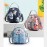 Women Nylon Waterproof Print Casual Shoulder Bag Handbag