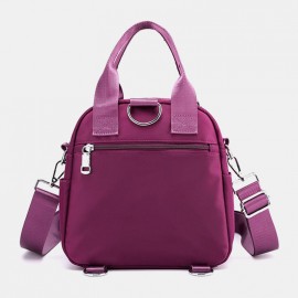 Women Nylon Diamond Crossbody Bag Backpack