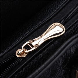 Women 3 PCS Vintage PU Leather Shoulder Bag Handbag Clutch Bag
