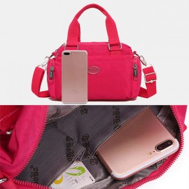 Women Nylon Waterproof Large Capacity Casual Shoulder Bag Handbag