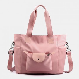 Women Nylon Waterproof Large Capacity Handbag Shoulder Bag