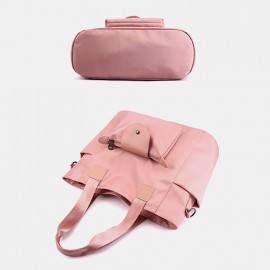 Women Nylon Waterproof Large Capacity Handbag Shoulder Bag
