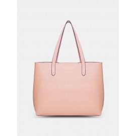 Women 2 PCS 15.6 Inch Laptop Pocket Multi-pocket Large Capacity Removable Key Multifunctional Handbag Tote