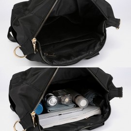 Women Nylon Waterproof Large Capacity Handbag
