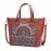 Brenice Embroidery Tote Handbags Vintage Flowers Shoulder Crossbody Bags
