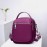 Women Nylon Waterproof Solid Casual Shoulder Bag Handbag