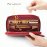 Brenice RFID Microfiber Zipper Long Wallets Large Capacity 11 Card Holder Coin Purse