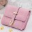 Stylish Women Candy Color Small Wallet Short Purse For Women