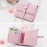 Stylish Women Candy Color Small Wallet Short Purse For Women