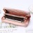 Women Faux Leather Long Phone Purse 8 Card Slot Wallet Tassel Multi-function Coin Bag