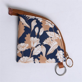 Women Print Mini Wallet Coin Bag Card Holder Purse