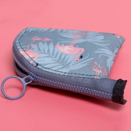 Women Print Mini Wallet Coin Bag Card Holder Purse