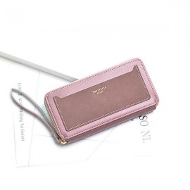 Women Multi-function Faux Leather Wallet 6 Inch Phone Bag Card Holder