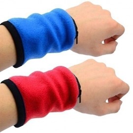 EDC Wrist Wallet Pouch Band Fleece Zipper Running Travel Gym Cycling Safe Sport Wrist Wallet