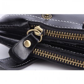 RFID Women Genuine Leather Multi-function Wallet