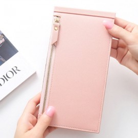 Womon Tassel Multi-slots 15 Card Slots Card Holder Zipper Wallet Purse