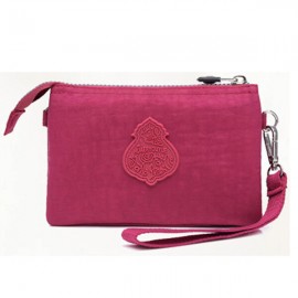 Women Nylon Waterproof Multi-function Clutch Bag Phone Bag Shoulder Bag