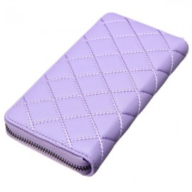 Women Casual Long Card Bag Leisure Grain Wallet