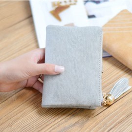 Women PU Fold Short Wallet Elegant Clutches Wallet Purse Coin Bag