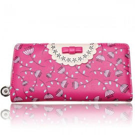 Women Cute Candy Color Long Wallet
