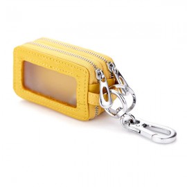 Genuine Leather Key Case Crocodile Pattern PU Leather Car Key Holder For Women Men