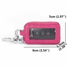 Genuine Leather Key Case Crocodile Pattern PU Leather Car Key Holder For Women Men