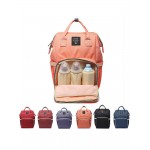 Baby Diaper Nappy Backpack Large Capacity Waterproof Nappy Changing Bag Baby Care Mother Organizer