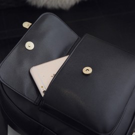 3 PCS PU Leather Women Backpacks Students Schoolbags