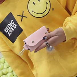 3 PCS PU Leather Women Backpacks Students Schoolbags