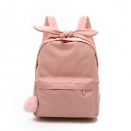 Women Nylon Bow Large-Capacity Multi-Functional Backpack