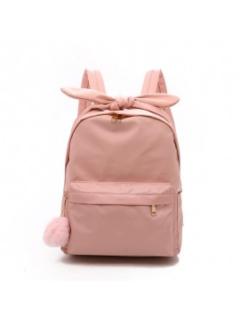 Women Nylon Bow Large-Capacity Multi-Functional Backpack