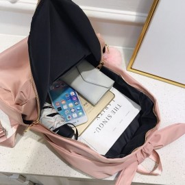 Women Nylon Bow Large-Capacity Multi-Functional Backpack
