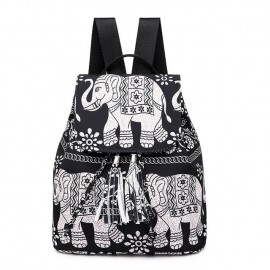 New Shoulder Bag Female Casual Nylon College Wild Student Bag Ladies Backpack National Style