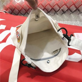 Ins Original Comic Cartoon Canvas Bag Cute Simple Large Capacity Student Shoulder Messenger Bag