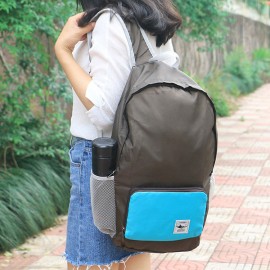 Nylon Light Folding Portable Sports Outdoor Shoulder Bag Backpack