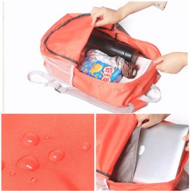 Nylon Light Folding Portable Sports Outdoor Shoulder Bag Backpack