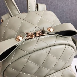 Women Casual  Rhombic  Small Backpack Student Bag