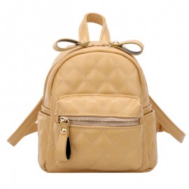 Women Casual  Rhombic  Small Backpack Student Bag
