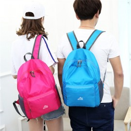 Nylon Folding Lightwight Backpack Shoulder Bag Outdoor Sports Bag